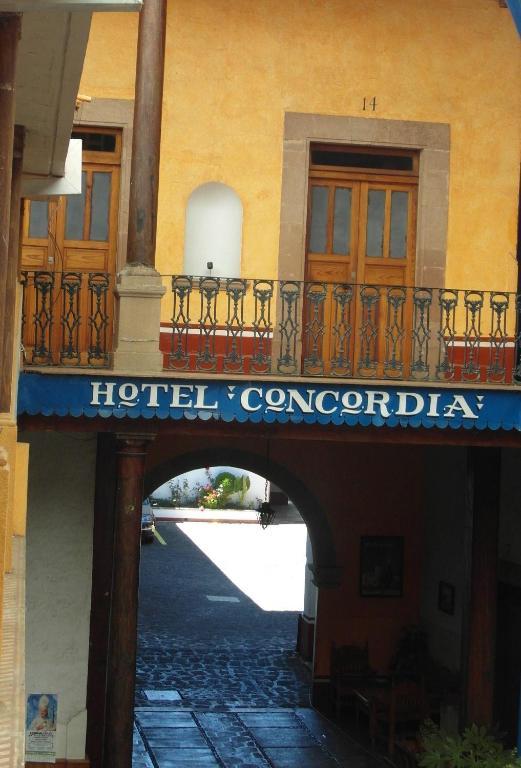 Hotel Concordia Patzcuaro Luaran gambar